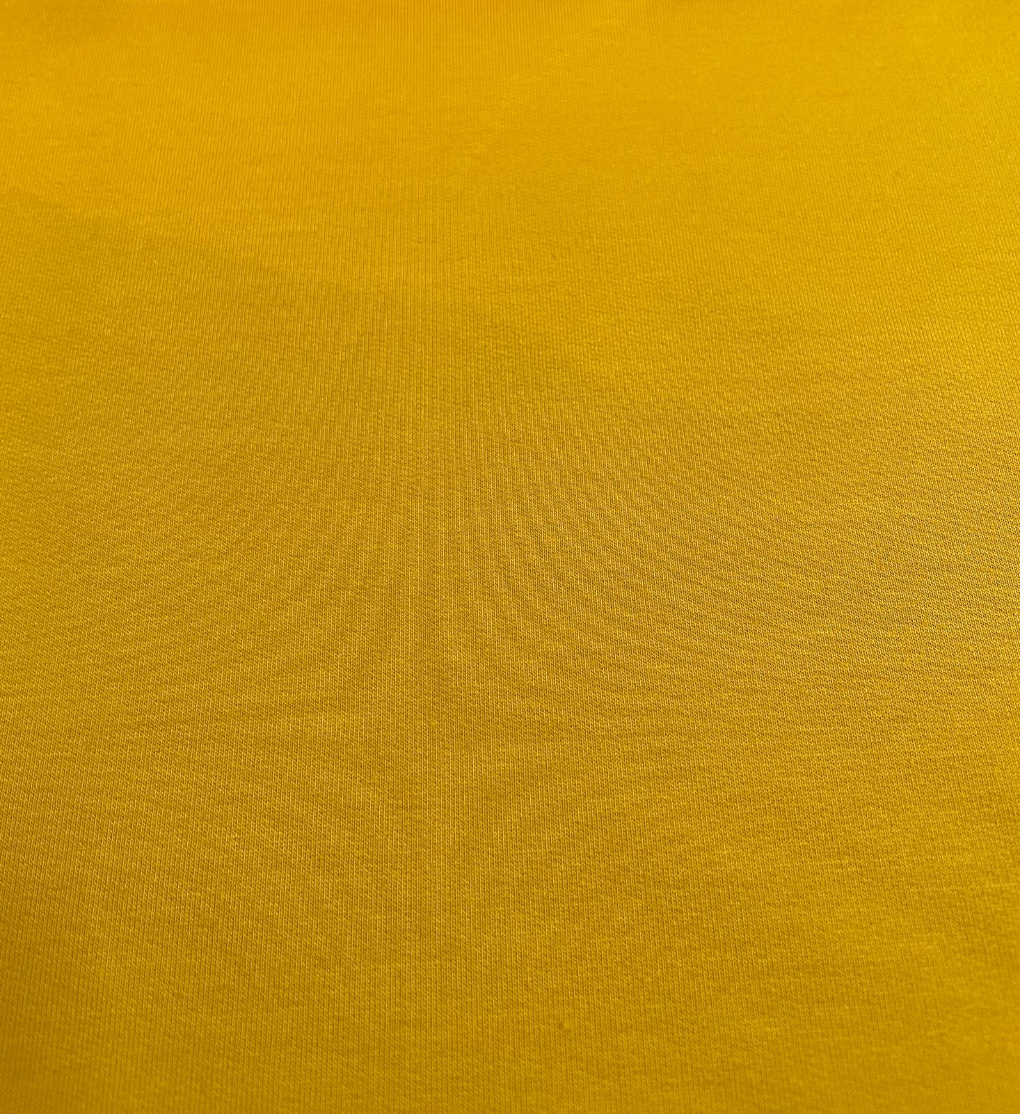 French Terry (Sommersweat) senfgelb uni